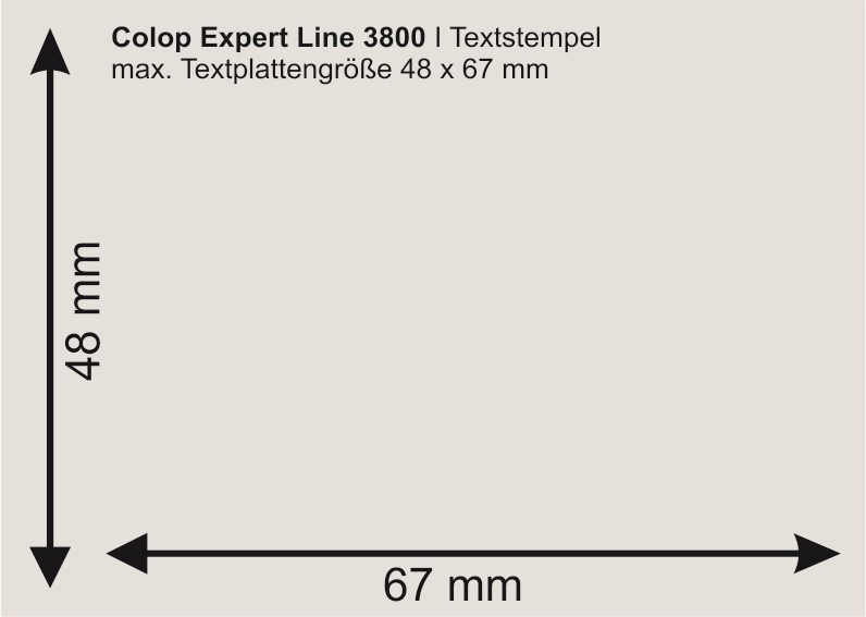Colop Expert Line 3800 | bis zu 12 Zeilen