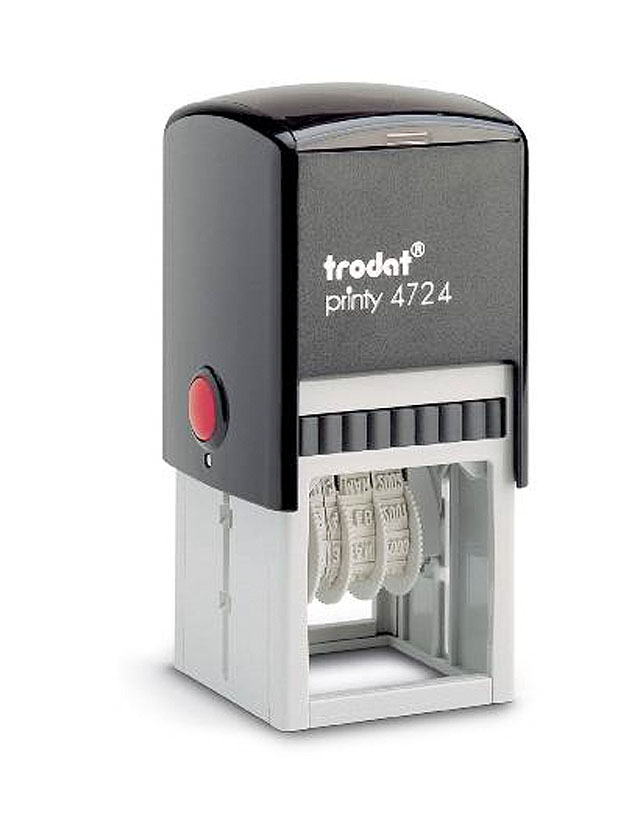 Trodat Printy 4724 | bis zu 6 Zeilen + Tagdatum