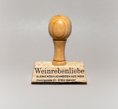 Holzstempel + 1 Stempelkissen | medium print Aktion*